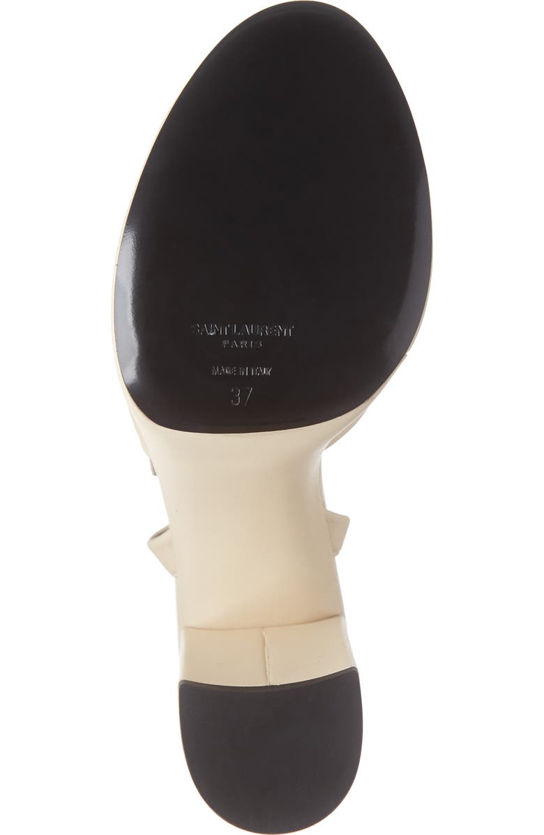 Saint Laurent Bianca Platform Sandal, Alternate, color,