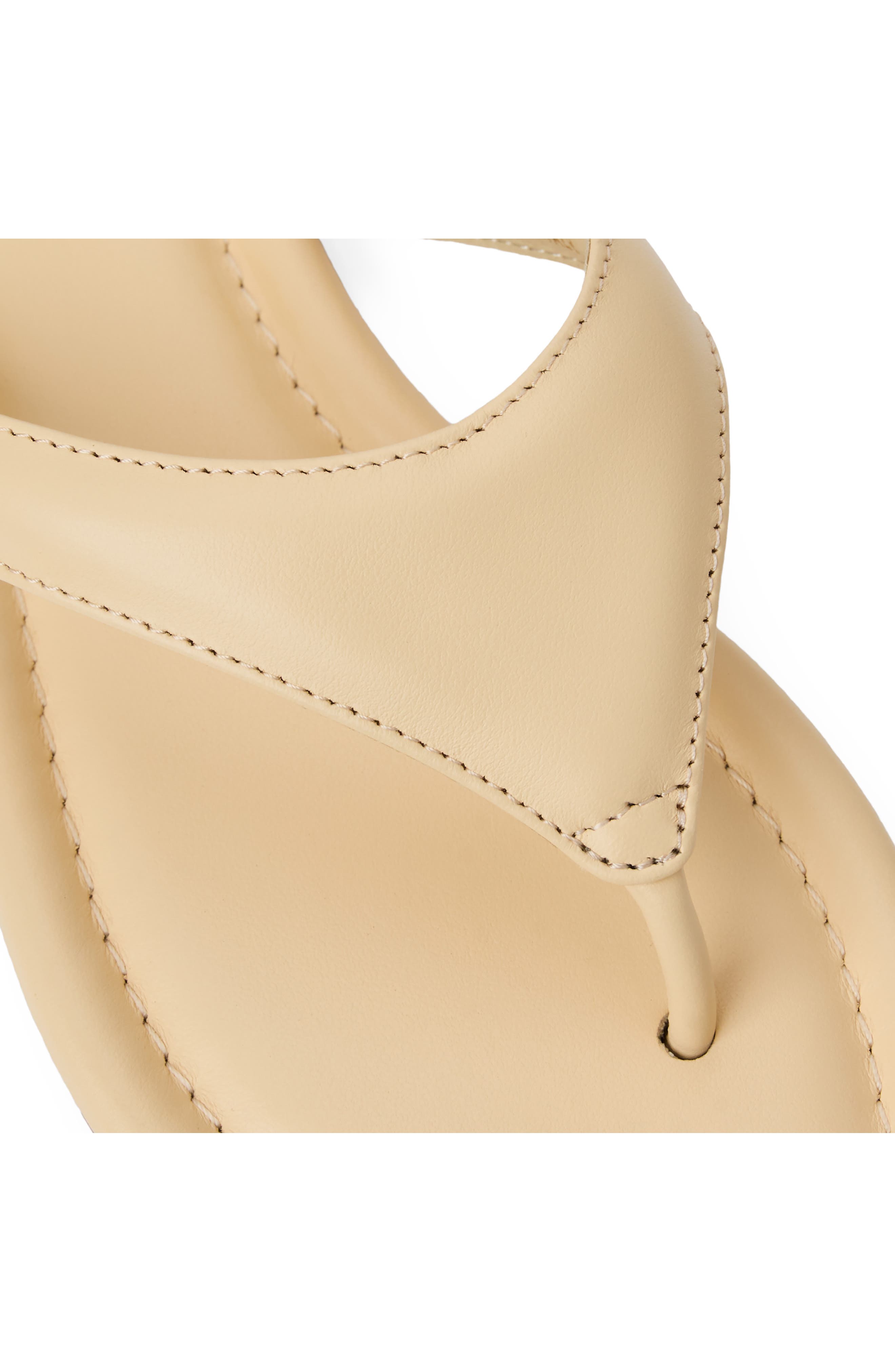 Malora Flip Flop, Alternate, color, BUTTERCUP LEATHER