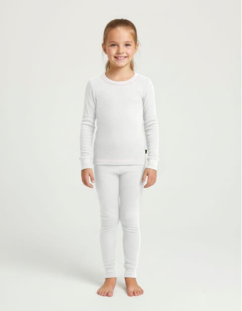 Baby Girls Soft & Cozy Thermal Long Johns 2-Piece Set