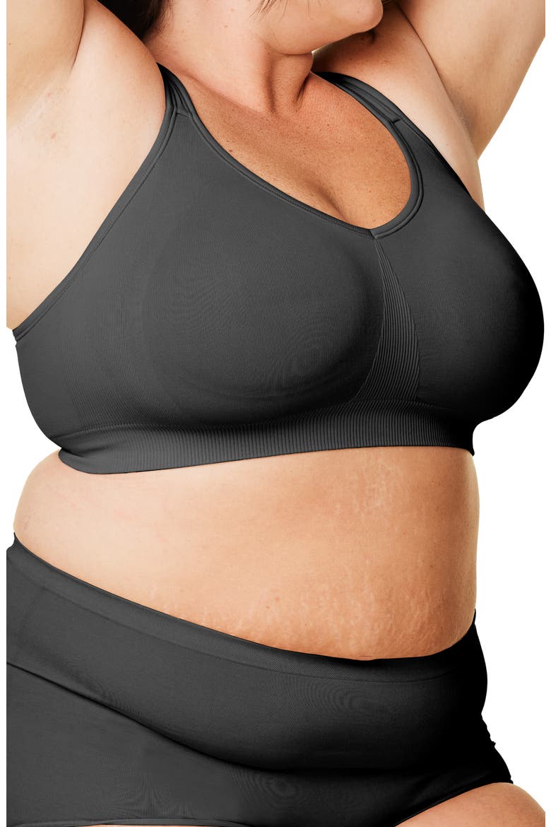 Sculpt Wireless Everyday Bra, Alternate, color, BLACK