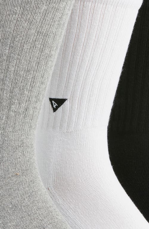 Arvin Goods Assorted 3-pack Crew Socks In Multi