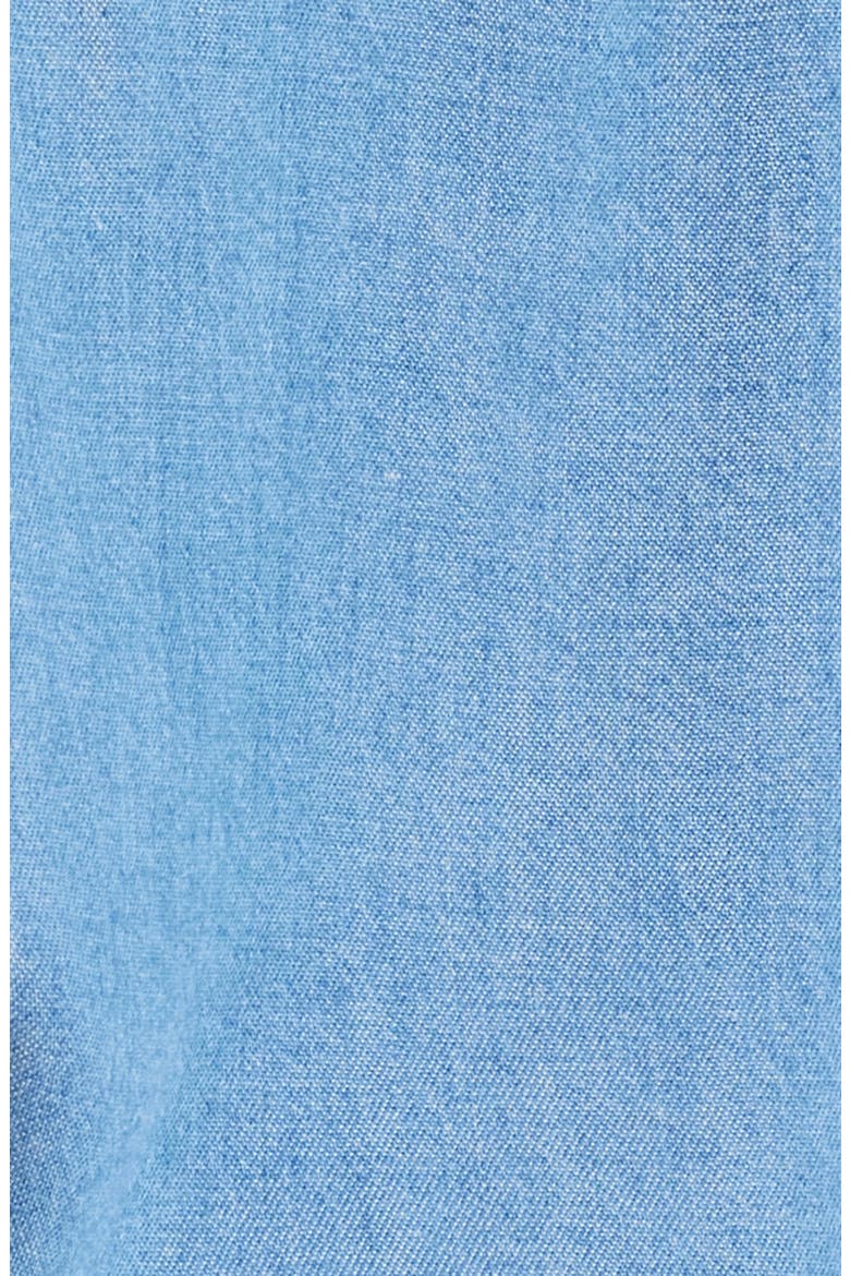 Issey Short Sleeve Chambray Shirt, Alternate, color, MEDIUM WASH