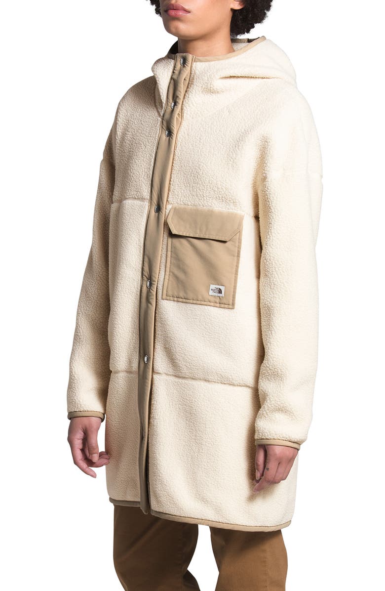 The North Face Mashup Fleece Hooded Coat, Alternate, color,