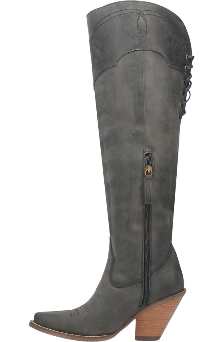 Dingo Sky High Fringe Western Boot, Alternate, color,