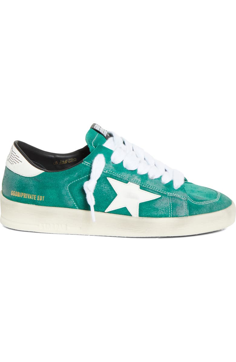 Golden Goose Stardan Sneaker, Alternate, color, Green/ White