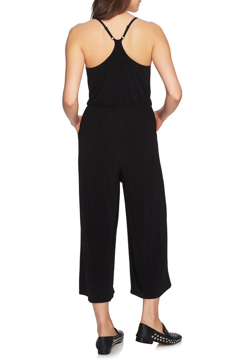 1.STATE Tie Waist Racerback Jumpsuit, Alternate, color, 