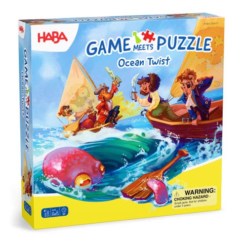 Game Meets Puzzle - Ocean Twist, Kids Board Game