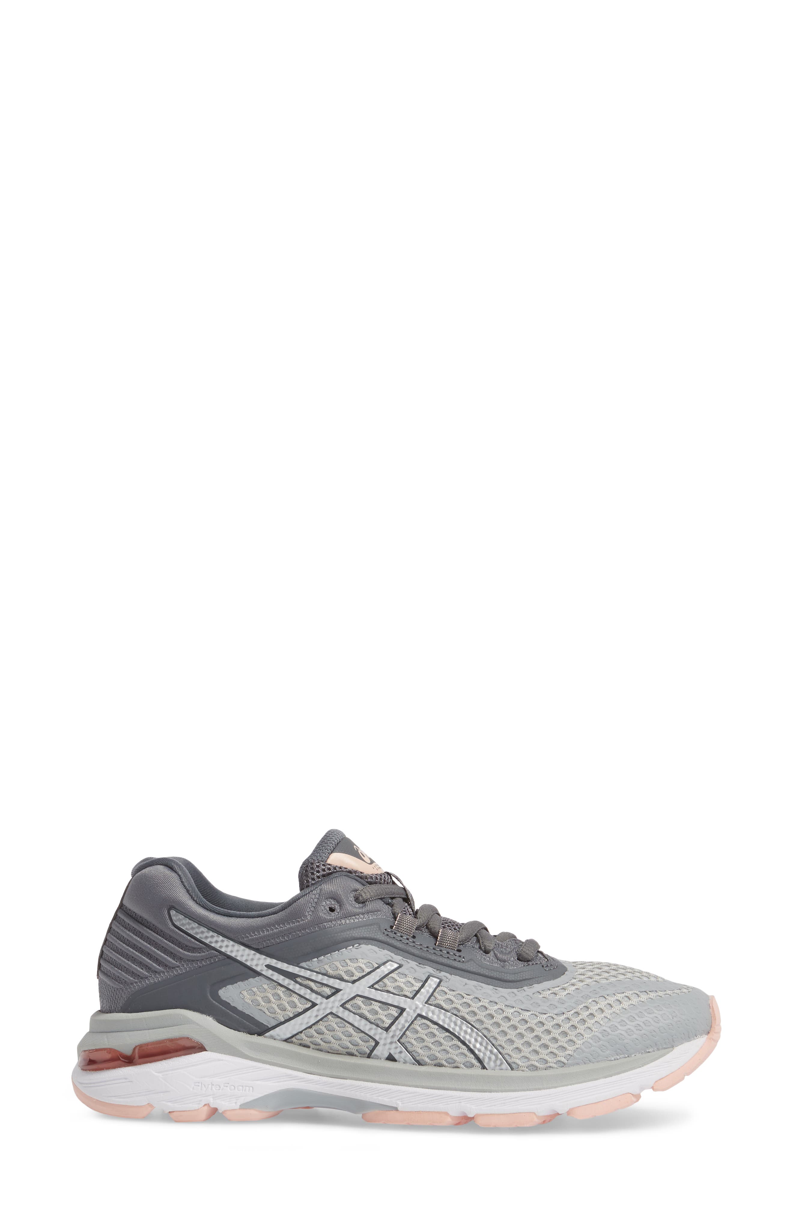 GT-2000 6 Running Shoe, Alternate, color, MID GREY/ SILVER/ CARBON