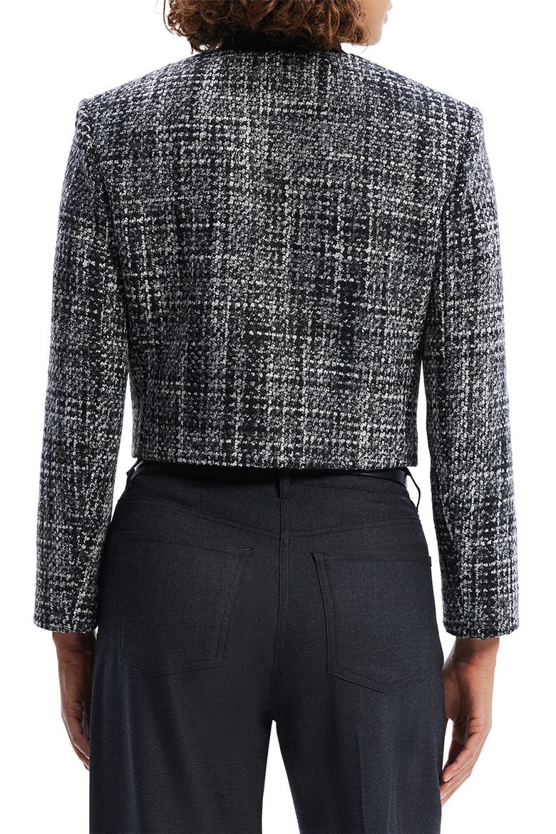 Mélange Jacket, Alternate, color, BLACK MULTI - A0P