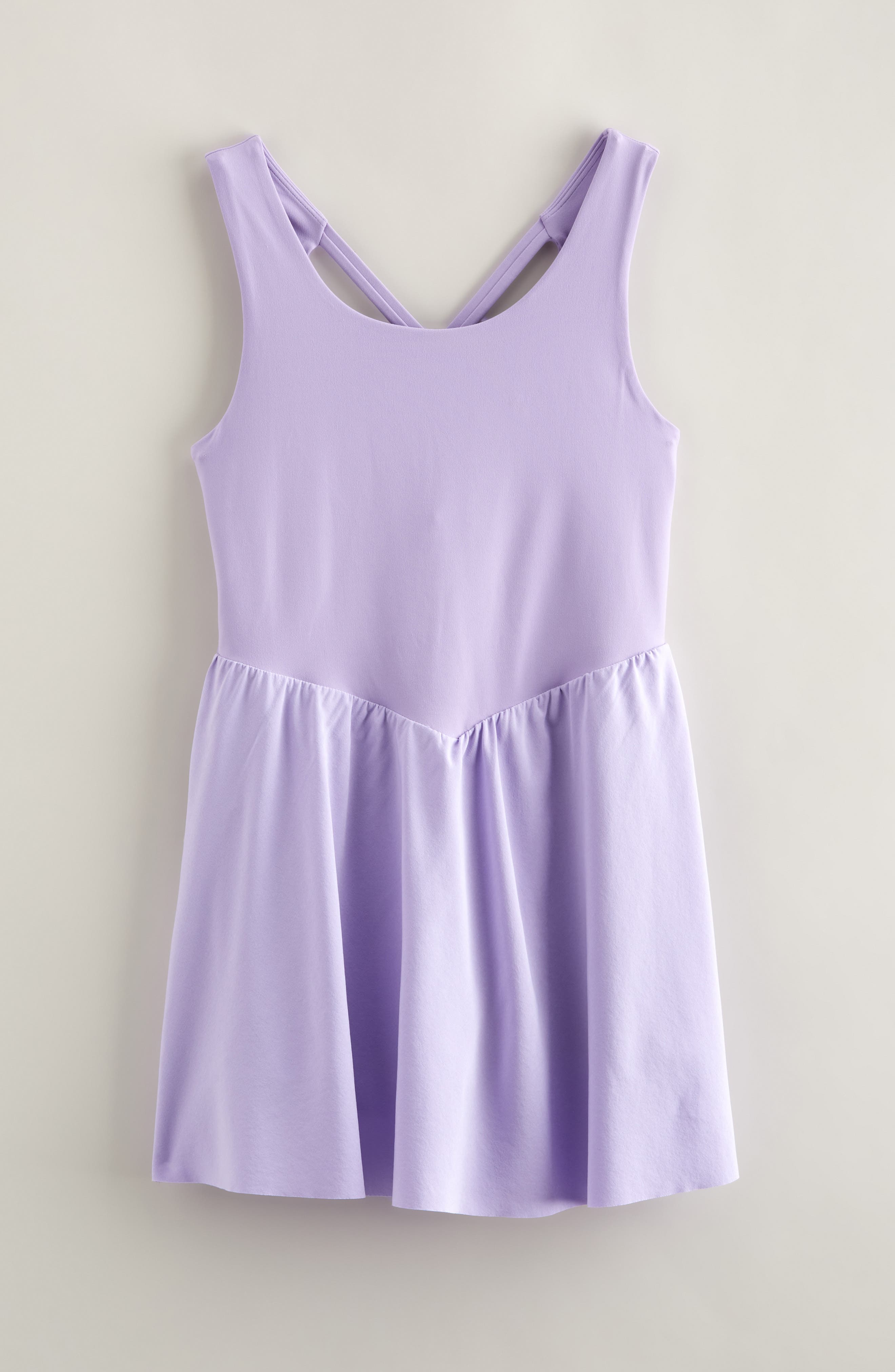 Zella Girl Kids' Bliss Hybrid Dress in Purple Bonnet 