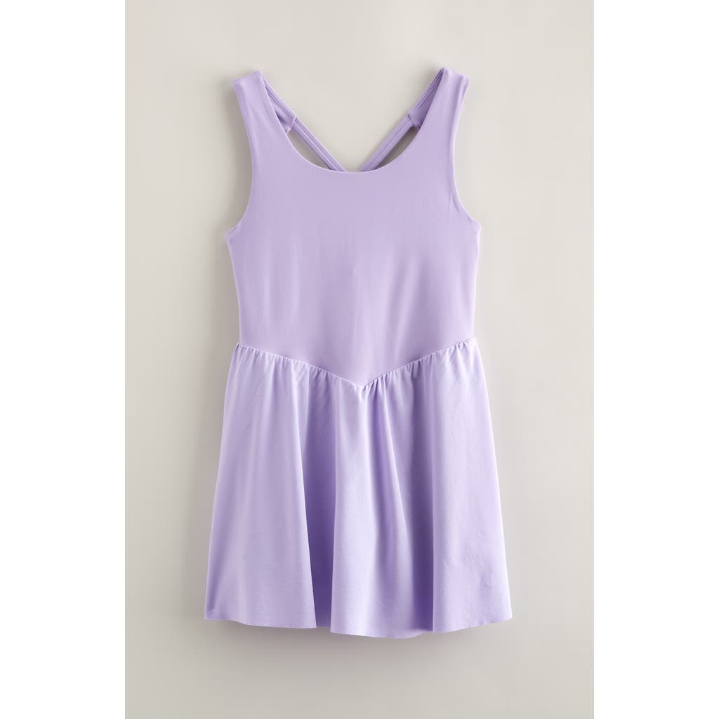 Zella Girl Kids' Bliss Hybrid Dress in Purple Bonnet  product