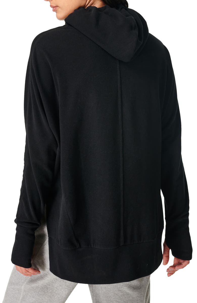 Sweaty Betty Liberate Luxe Fleece Hoodie, Alternate, color,