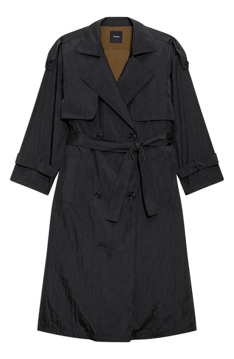 Theory Recycled Nylon Trench Coat, Alternate, color,