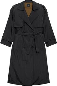 Theory Recycled Nylon Trench Coat