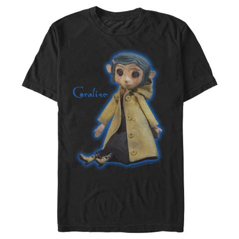 Men's Button Eyes Doll Short Sleeve T-Shirt