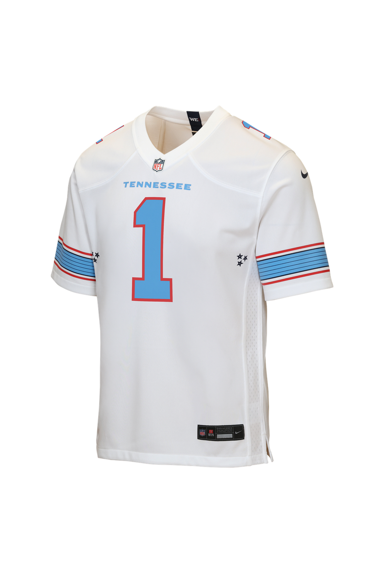 Youth Nike Cameron Ward White Tennessee Titans Game Jersey, Alternate, color, White