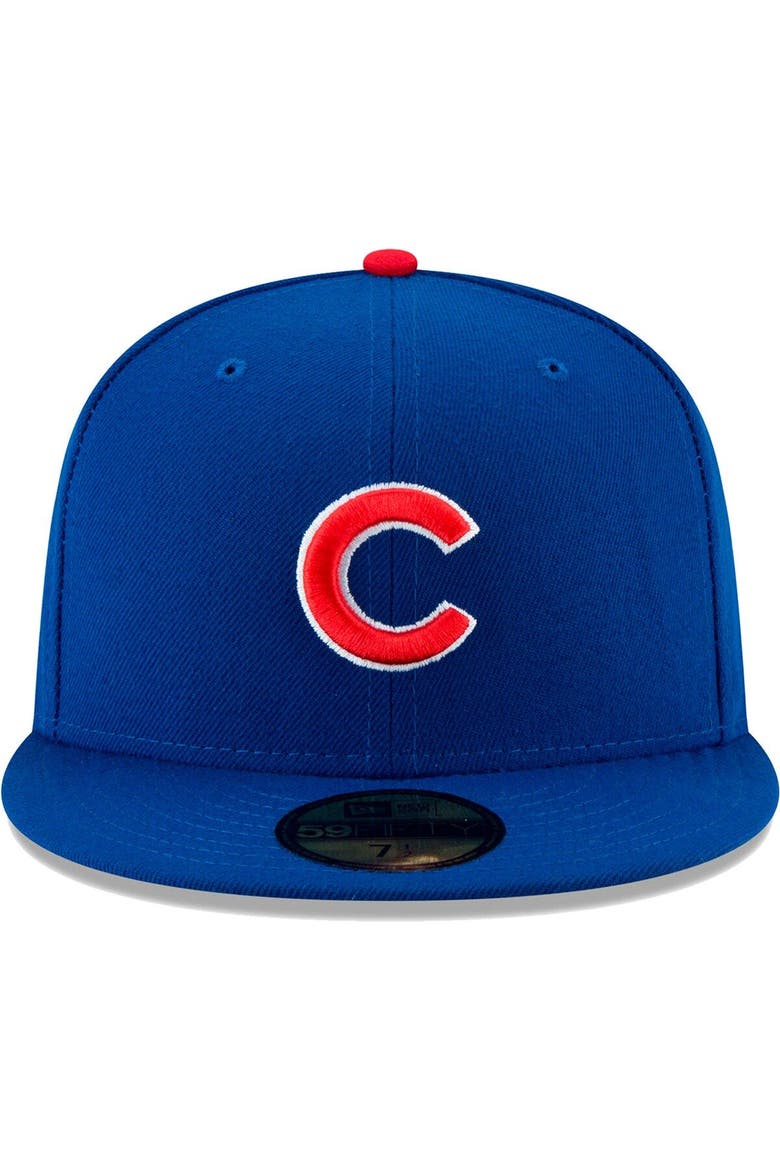 Men's New Era Royal Chicago Cubs On-Field 2023 World Tour London Series 59FIFTY Fitted Hat, Alternate, color, Royal