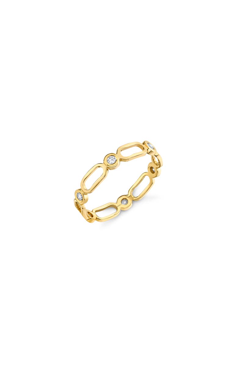 Michael M Link Connection Ring, Alternate, color, Yellow Gold