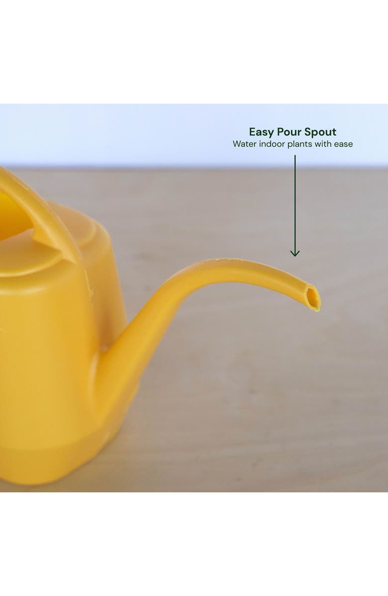 Bloem Aqua Rite 56 oz Earthy Yellow Garden Watering Can, Alternate, color, 