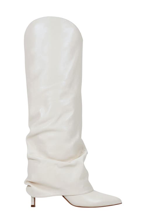 Marc Fisher Ltd Nairine Knee High Boot In White