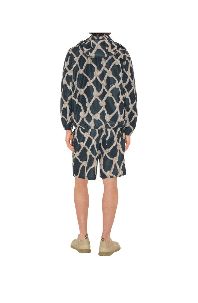 Burberry Knot Nylon Jacket, Alternate, color, Magnet