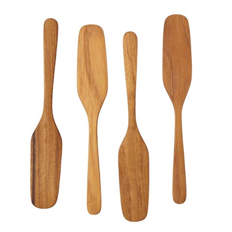 Teak Butter Knives - Set of 4