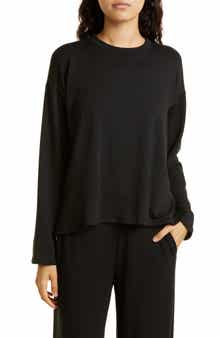 Eileen Fisher Boxy Long Sleeve Top