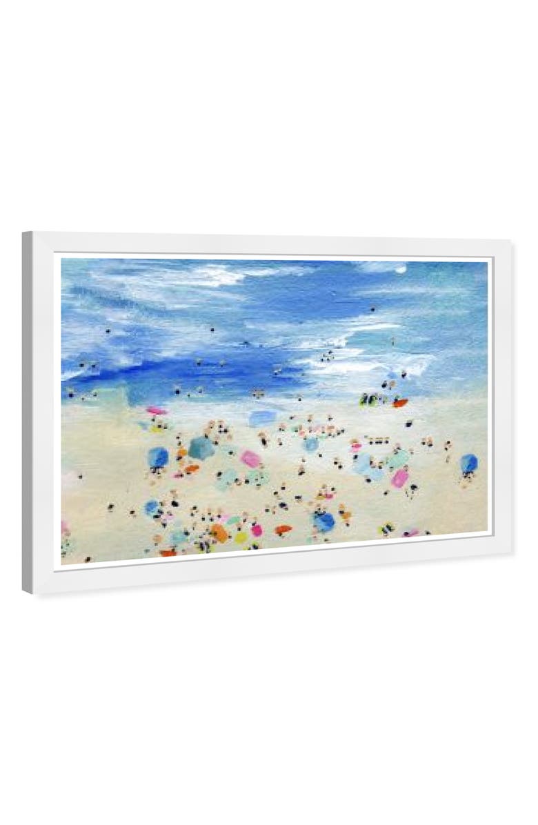 Wynwood Studio Crowded Beach Cavnas Art - 19" x 13", Alternate, color,