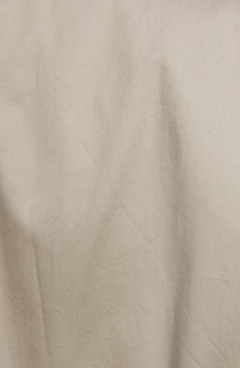 Balenciaga Oversize Crop Trench Coat, Alternate, color, 