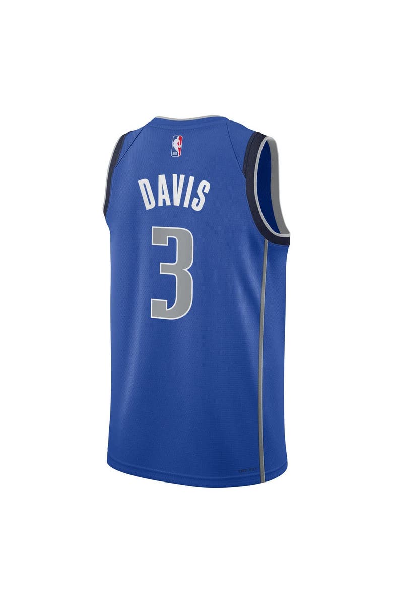 Nike Youth Nike Anthony Davis Blue Dallas Mavericks Swingman Jersey - Icon Edition, Alternate, color, Blue