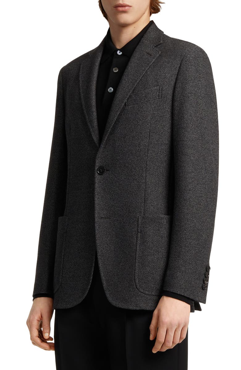 ZEGNA Jerseywear Cotton Sport Coat, Main, color,