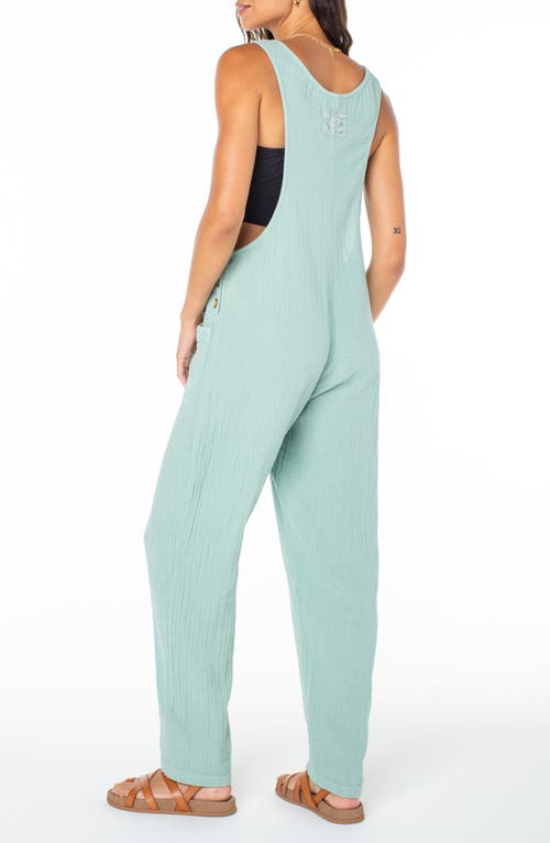Roxy Lighthouse Overalls In Aquifer Solid