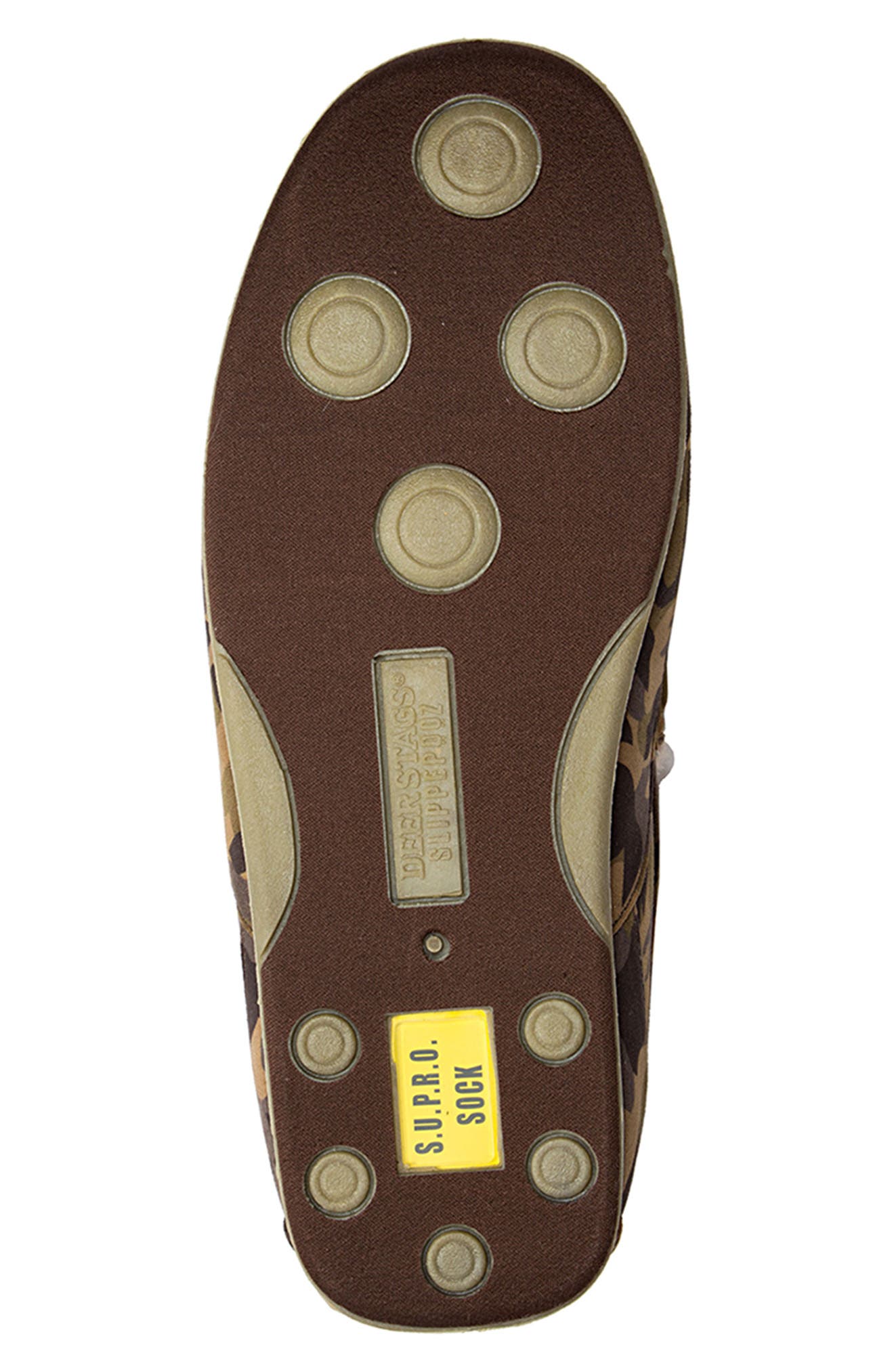 Spun Slipper, Alternate, color, BROWN/ BROWN CAMO