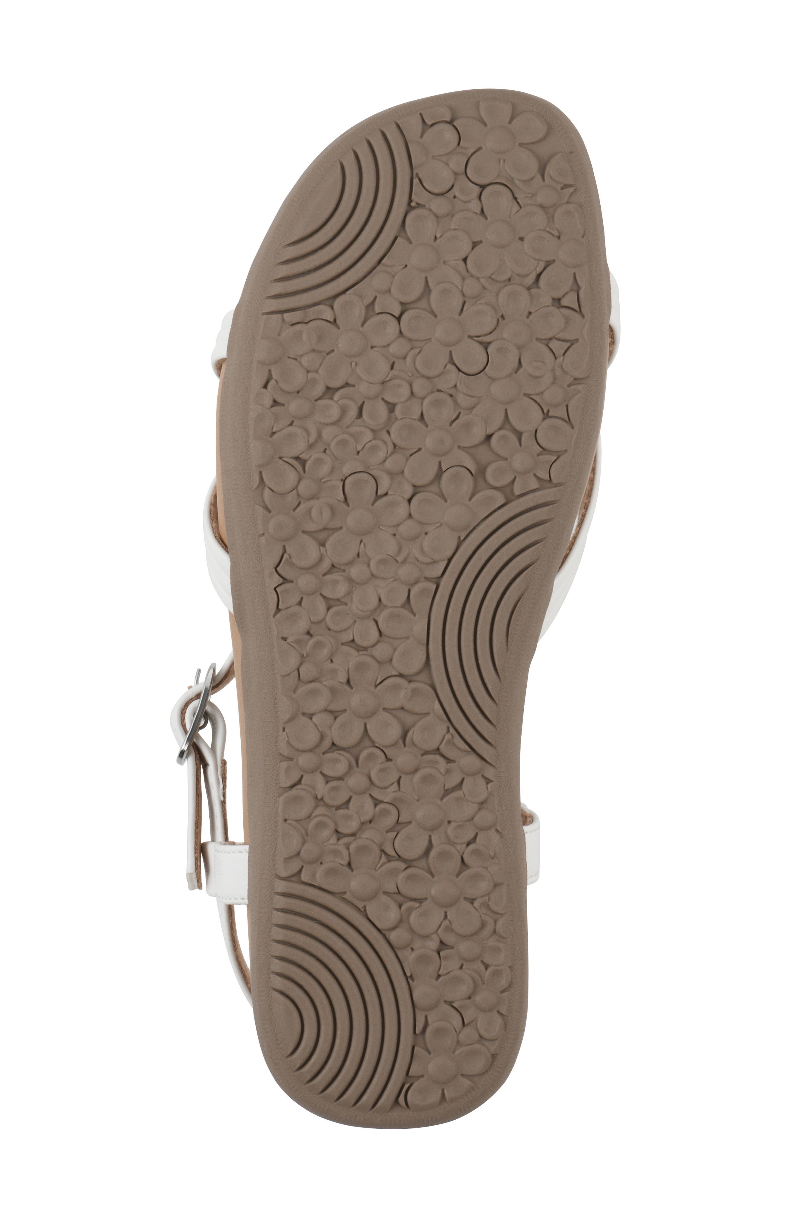 Frania Strappy Sandal, Alternate, color, WHITE/ SMOOTH