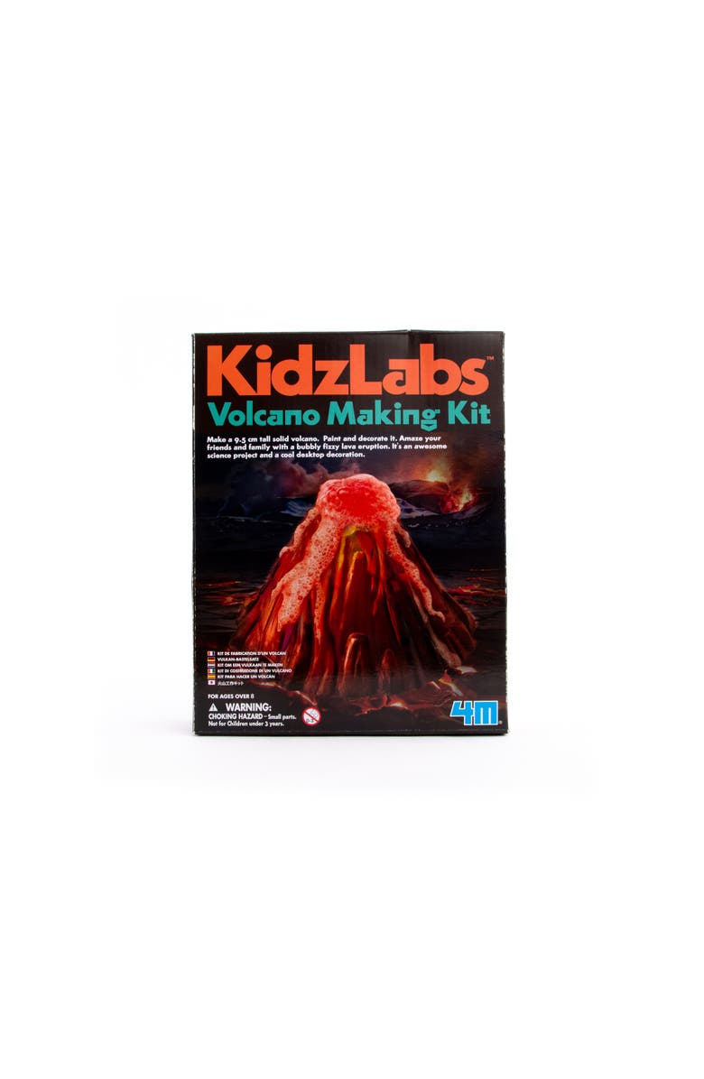 4M KidzLabs Volcano Making STEM Kit, Main, color, Multicolored