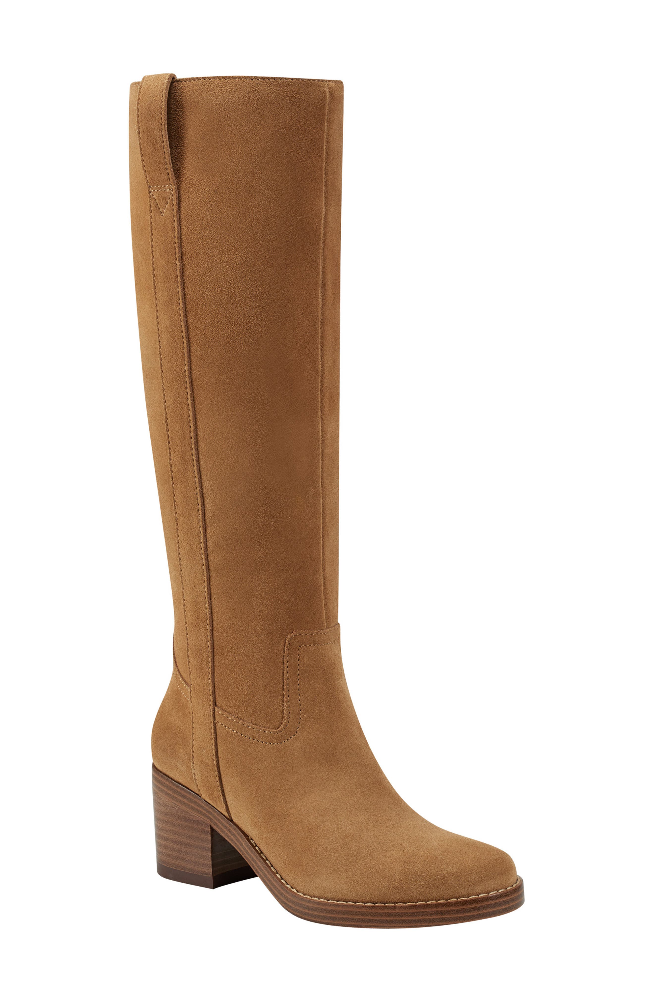 Hydria Knee High Boot, Main, color, MEDIUM NATURAL 102