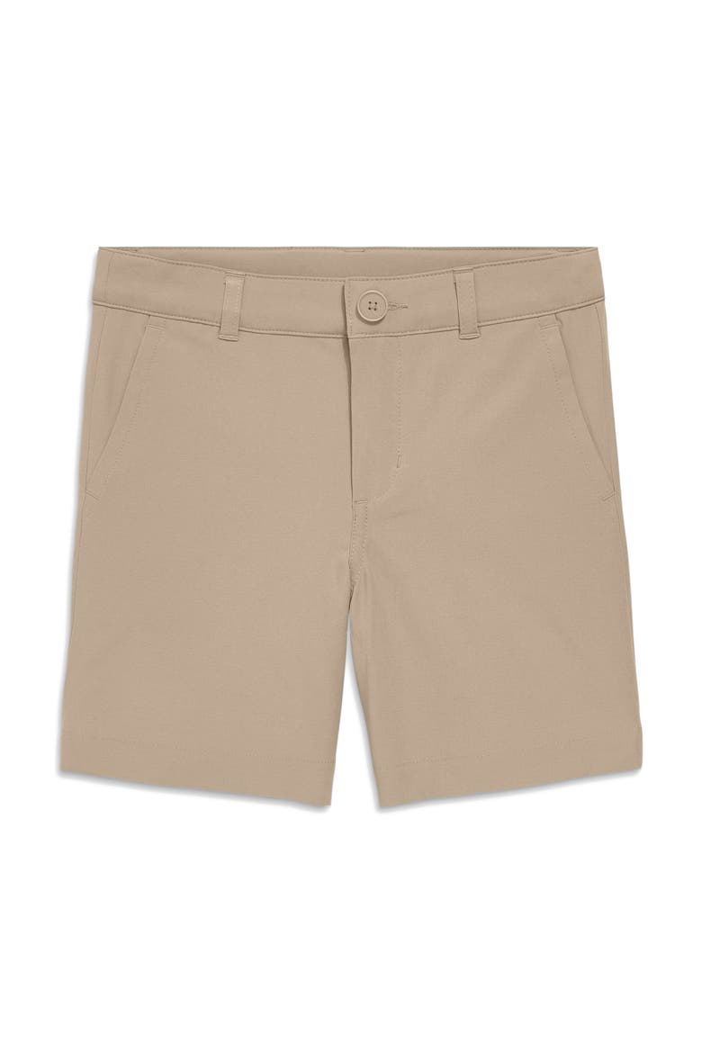 Kids Staycool Stretch Flat Front Short, Main, color, Light Khaki