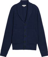 Jack Victor Shawl Collar Wool & Cashmere Cardigan