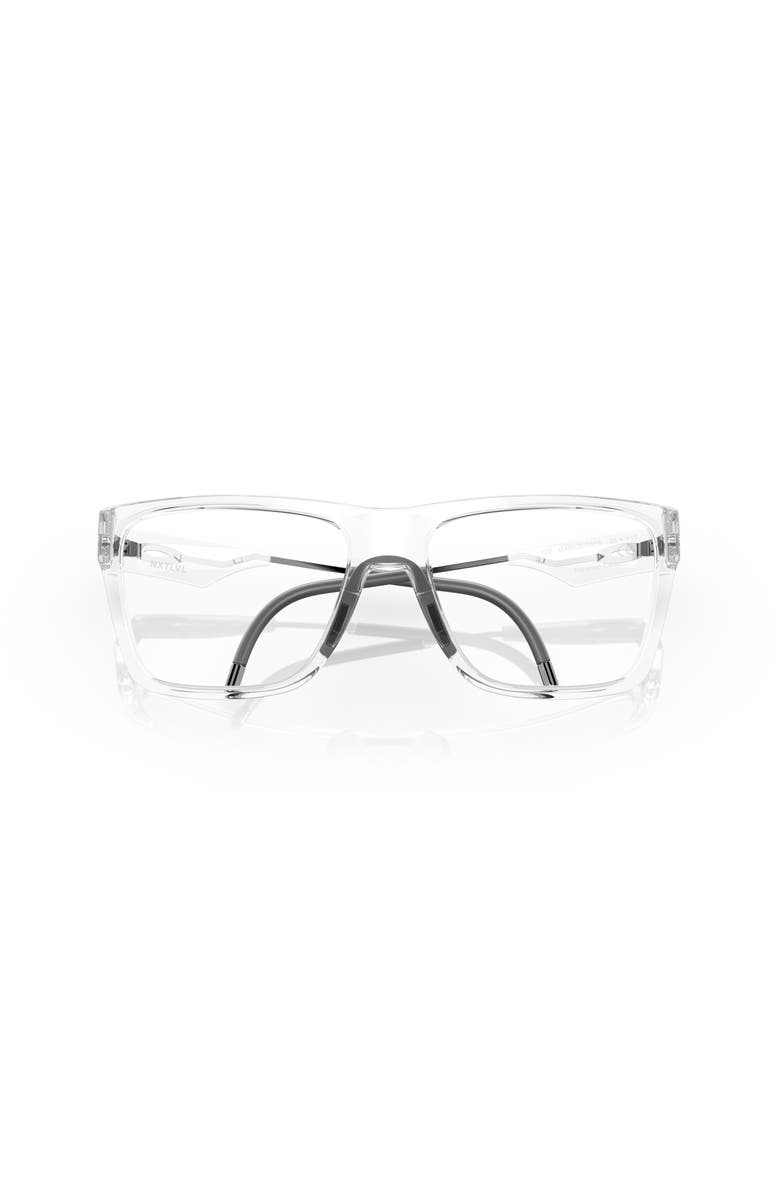 Oakley 56mm Square optical glasses, Alternate, color, Transparent