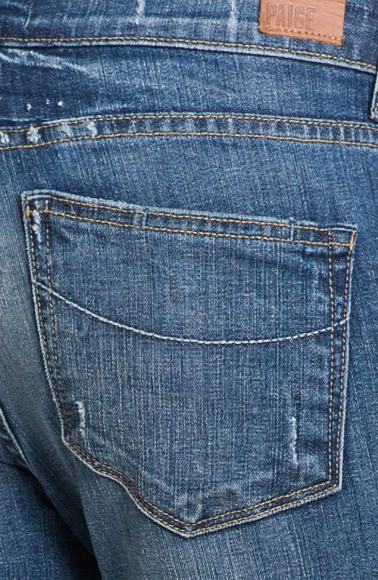 PAIGE Denim 'Jimmy Jimmy' Crop Skinny Jeans, Alternate, color, Denali