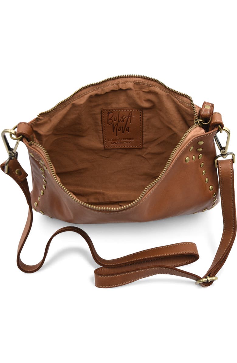 Bolsa Nova Boho Clutch, Alternate, color, Cognac