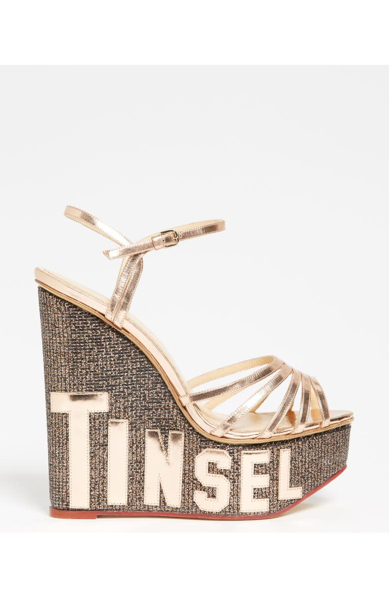 Charlotte Olympia 'Tinseltown' Sandal, Alternate, color,