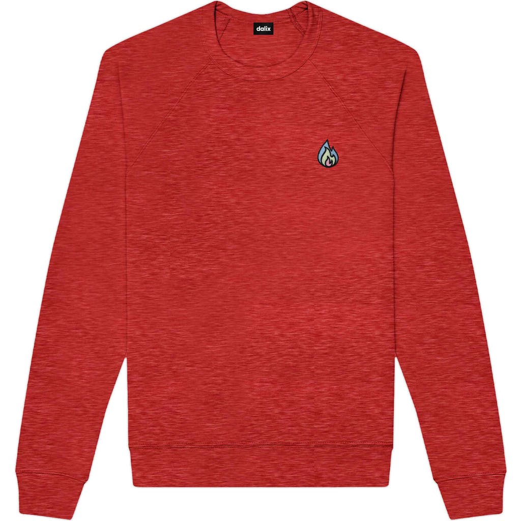 DALIX DALIX FIRE FLEECE SWEATSHIRT