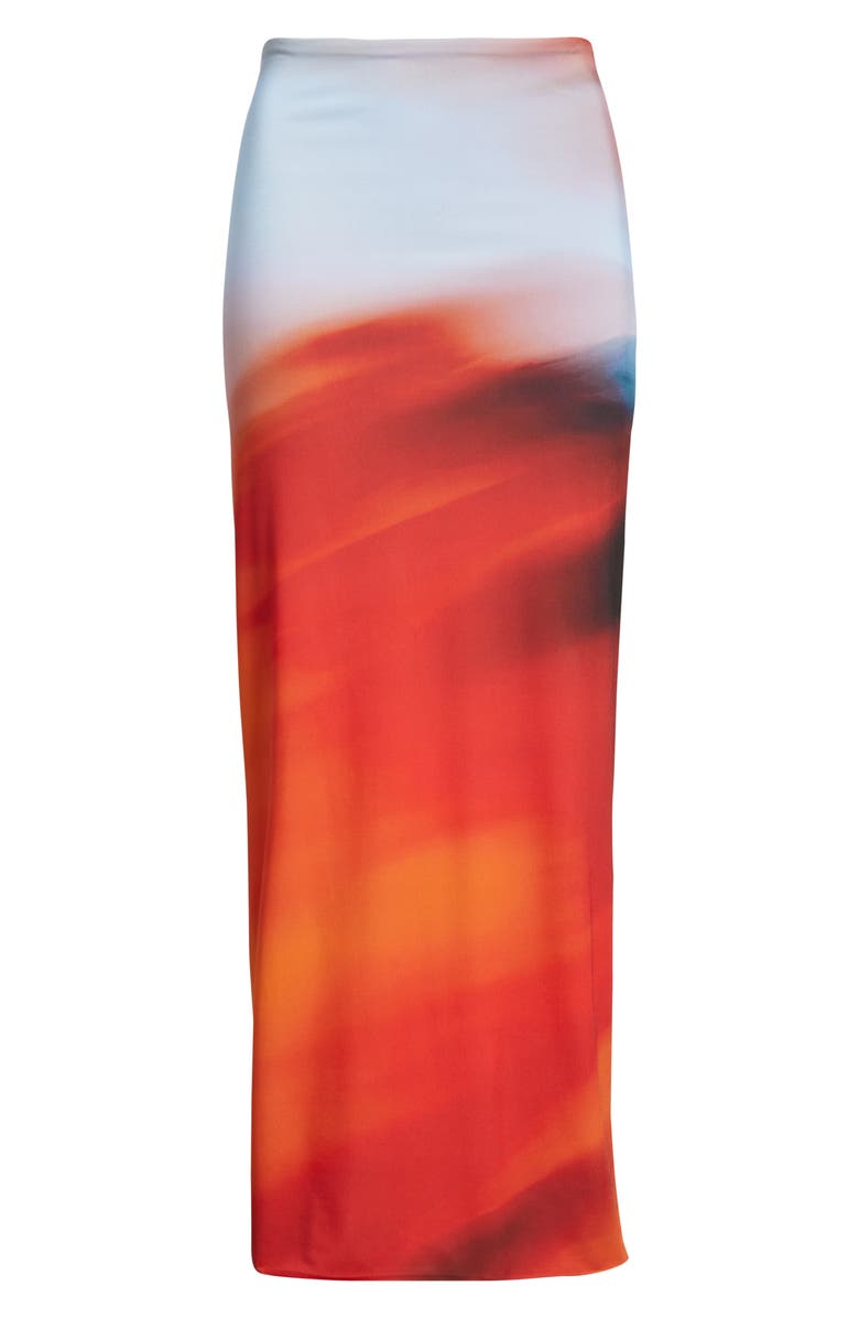 Feners Tu X Mi Maxi Skirt, Alternate, color, Rosella