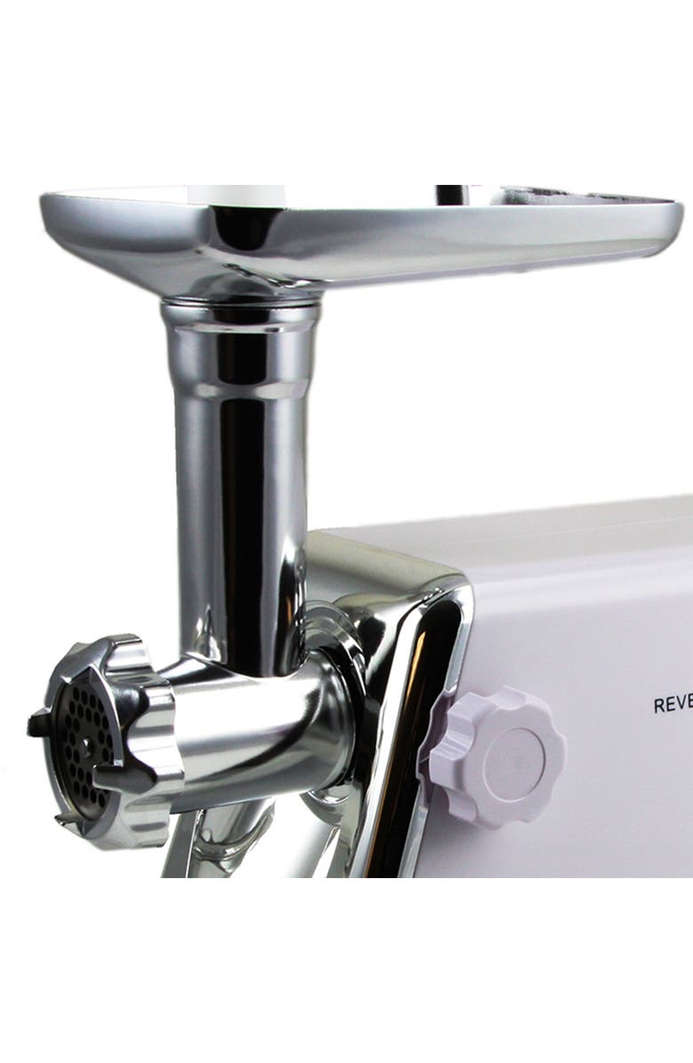 Megachef 1200 Watt Ultra Powerful Automatic Meat Grinder for Household Use, Alternate, color, 