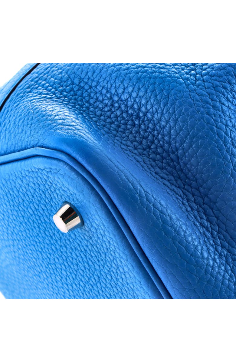 Pre-Owned Hermes Picotin Lock Bag Clemence MM, Alternate, color, Bleu Zanzibar