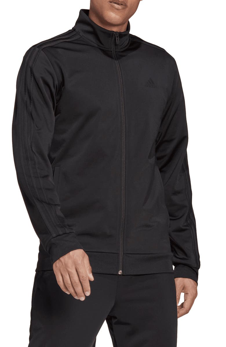 adidas Essentials Warm-Up 3-Stripes Track Jacket, Main, color,