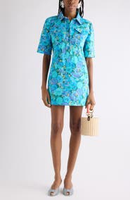 Chloé Daisies Twill Minidress