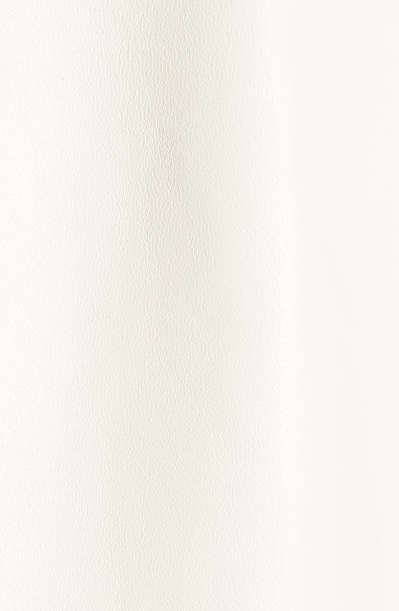 Bottega Veneta Lambskin Leather Jacket, Alternate, color, 9247 Pale Meringue