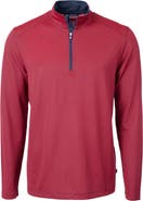 Cutter & Buck Virtue Micro Stripe Quarter Zip Pullover
